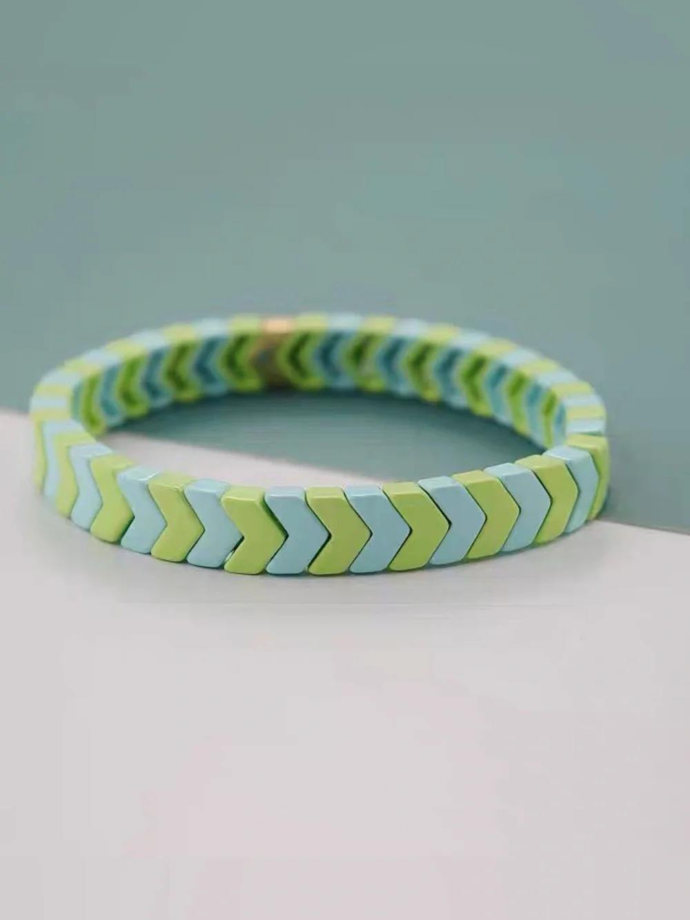 Roxanne Assoulin - Rainbow Brite Bit X Bit Arrow Colorful Stretch Bracelet
